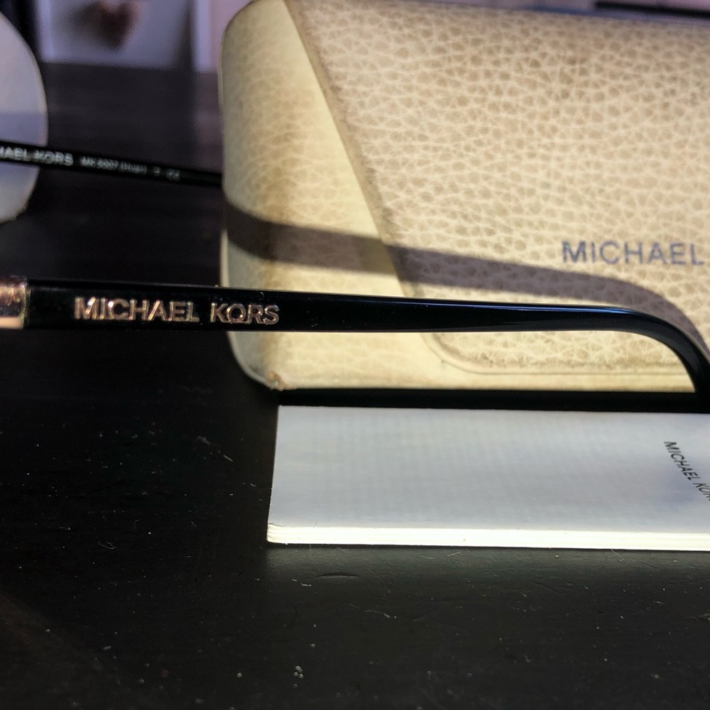 Michael Kors rose gold and black glasses - Picture 2 of 5